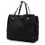 Borsa Tote Fendi Zucchino Canvas Nera Nero - vista 2