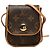 Borsa a tracolla Louis Vuitton Monogram Pochette Cancun Marrone