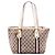 Borsa Tote Gucci GG Canvas Web Jolicoeur Beige