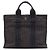 Hermès Herline PM Tote Bag aus Canvas grau
