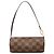 Borsa a mano Louis Vuitton Damier Ebene Papillon Pochette Marrone