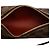 Borsa a mano Louis Vuitton Damier Ebene Papillon Pochette Marrone - vista 4