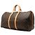 Borsa da viaggio Louis Vuitton Monogram Keepall Bandouliere 55 Marrone - vista 2