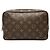 Borsa a pochette Louis Vuitton Monogram Trousse Toilette 23 Marrone