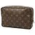 Borsa a pochette Louis Vuitton Monogram Trousse Toilette 23 Marrone - vista 2