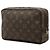 Borsa a Clutch Louis Vuitton Monogram Trousse Toilette 23 Marrone - vista 2