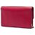 Borsa a tracolla con catena Gucci Interlocking G in pelle di vitello Dollar rossa Rosso - vista 2