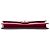 Borsa a tracolla con catena Gucci Interlocking G in pelle di vitello Dollar rossa Rosso - vista 3