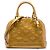 Borsa Satchel Alma BB Louis Vuitton Monogram Vernis Gold D'oro