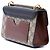 Borsa a Tracolla Gucci Small GG Supreme Padlock Nera Nero - vista 2