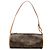 Sac à main Louis Vuitton Monogram Papillon Pochette Marron