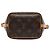 Borsa a secchiello Louis Vuitton Monogram Nano Noe Marrone - vista 3