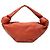 Mini borsa Bottega Veneta Double Knot in pelle di vitello Arancione