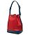 Borsa a secchiello Louis Vuitton Epi Tricolor Noe GM rossa Rosso - vista 2
