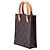 Bolsa Louis Vuitton Monogram Petit Sac Plat Castanha Marrom - vista 2