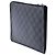 Borsa a pochette Louis Vuitton Damier Graphite Pochette Jour PM nera Nero - vista 2