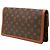 Bolso de mano Louis Vuitton Monogram Pochette Dame GM marrón Castaño - vista 2