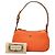 Borsa a tracolla Mini Aphrodite in pelle arancione Gucci - vista 7