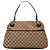 Bolsa de Ombro Gucci GG Canvas Eclipse Bege