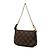 Borsa a mano Louis Vuitton Damier Ebene Mini Pochette Accessoires Marrone - vista 2