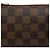 Borsa a mano Louis Vuitton Damier Ebene Mini Pochette Accessoires Marrone - vista 6
