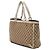 Gucci GG Canvas Abbey D Ring Tote Beige