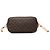 Sac cabas Louis Vuitton Monogram Neverfull MM Marron - vue 3