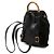 Black Gucci Suede Bamboo Drawstring Backpack - view 2