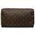 Borsa Boston Louis Vuitton Monogram Speedy 30 Marrone - vista 3