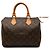Louis Vuitton Monogram Speedy 25 Boston Tasche Braun