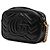 Borsa a tracolla Mini GG Marmont in pelle di vitello matelassé nera Gucci Nero - vista 2