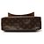 Bolso de hombro Mini Looping Monogram Louis Vuitton marrón Castaño - vista 3