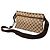 Bolso cinturón Gucci GG Canvas beige con doble bolsillo - vista 2