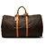 Borsa da viaggio Louis Vuitton Monogram Keepall 55 Marrone