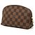 Necessaire Louis Vuitton Damier Ebene marrone - vista 2