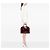 Louis Vuitton Monogram Vernis Alma GM Handtasche rot - Ansicht 6