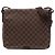 Borsa a tracolla Louis Vuitton District MM Damier Ebene Marrone