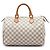 Borsa Boston Louis Vuitton Damier Azur Speedy 30 Bianca Bianco