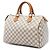 Borsa Boston Louis Vuitton Damier Azur Speedy 30 Bianca Bianco - vista 2