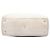 Bamboo Borsa Gucci Medium Shopper Satchel in pelle di vitello bianca con bambù Bianco - vista 3