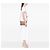 Borsa a tracolla Burberry House Check Canvas Derby Peyton Beige - vista 6