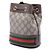 Borsa secchiello Gucci Mini GG Supreme Web Ophidia Beige - vista 2
