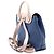 Zaino Louis Vuitton Lockme Bicolor in pelle Taurillon marrone - vista 2