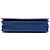 Borsa a tracolla Chanel CC in lambskin blu con borchie Wallet On Chain - vista 3