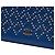 Borsa a tracolla Chanel CC in lambskin blu con borchie Wallet On Chain - vista 5
