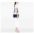Chanel Large Quilted Satchel aus blauem Ziegenleder mit Taillenkette und doppeltem Tragegriff - Ansicht 6
