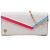 Autre Marque Borsa a tracolla a busta Dior Explorer Croisier in pelle bianca con catena Bianco