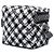 Chanel CC Canvas Gingham Lunch Box Schultertasche in Schwarz - Ansicht 2