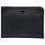 Clutch porta documenti Prada Saffiano nera Nero