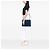 Blue Prada Medium Saffiano Lux Galleria Double Zip Satchel Tasche Blau - Ansicht 6